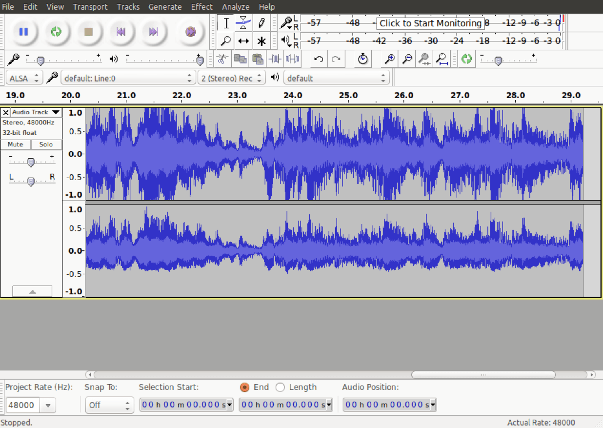 Sample Rate Recording Quality Sample Site a