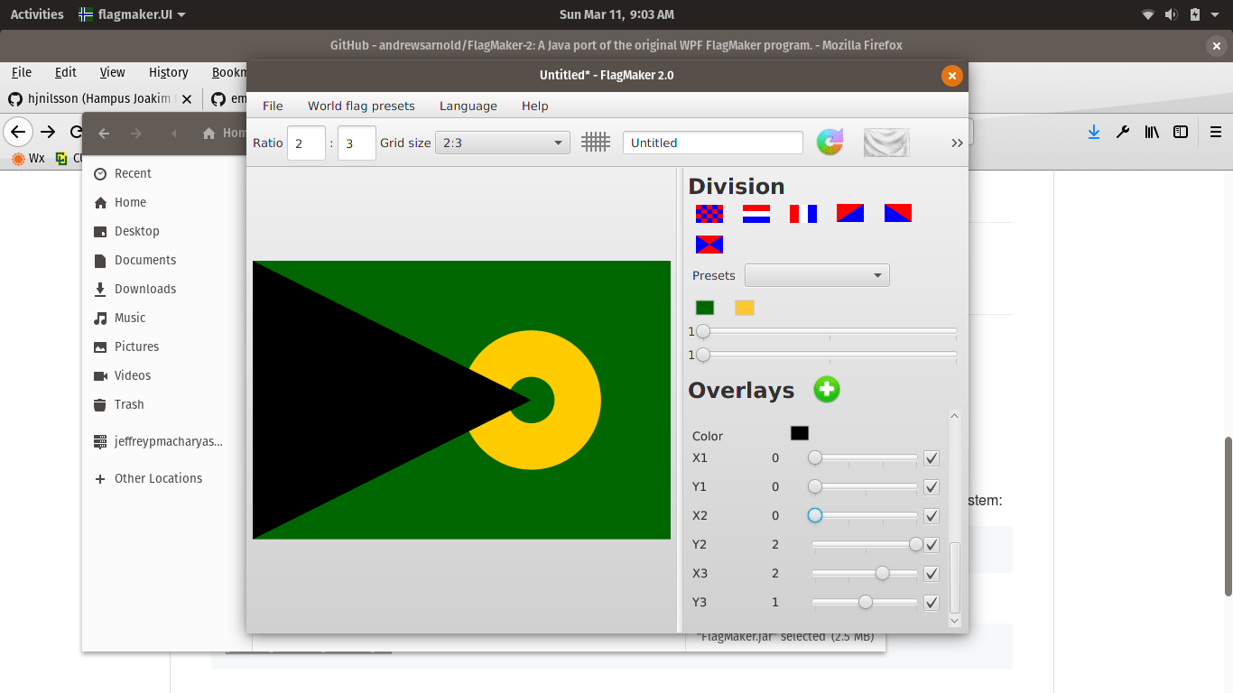 Creating flags with CSS and other open source tools