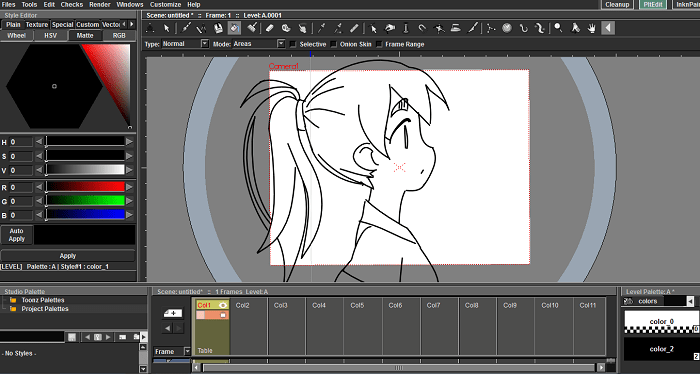 OpenToonz Making highend animation software accessible