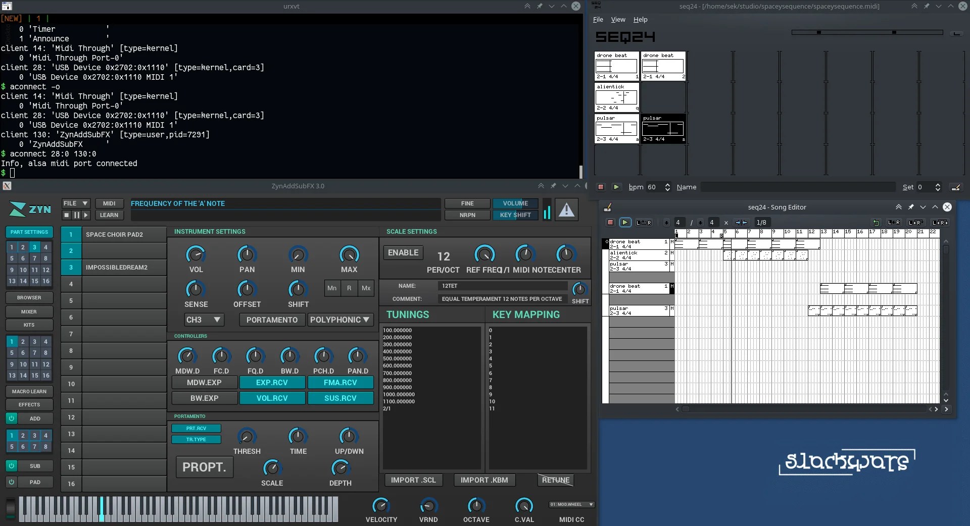 Make MIDI loops on Linux with this open source tool
