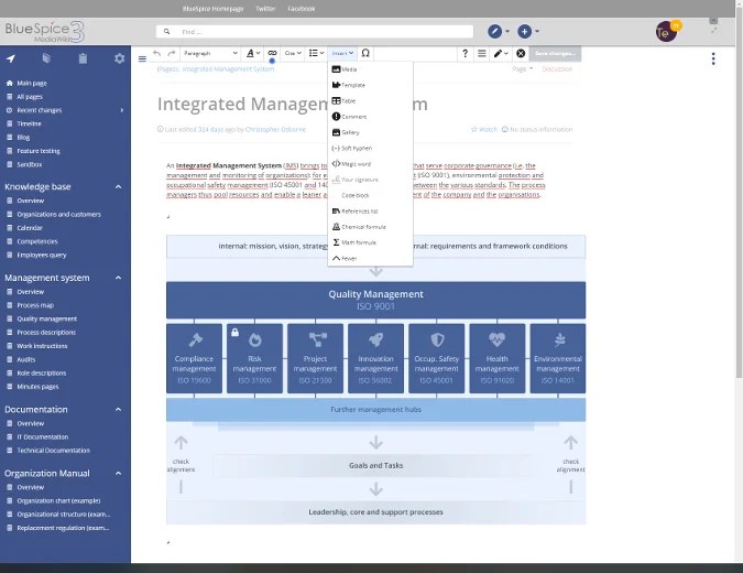 Manage knowledge with BlueSpice, an open source alternative to