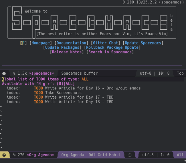 Get started with Org mode without Emacs