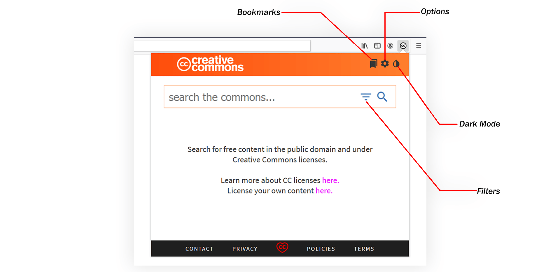 Introducing CC Search Extension — Creative Commons Open Source
