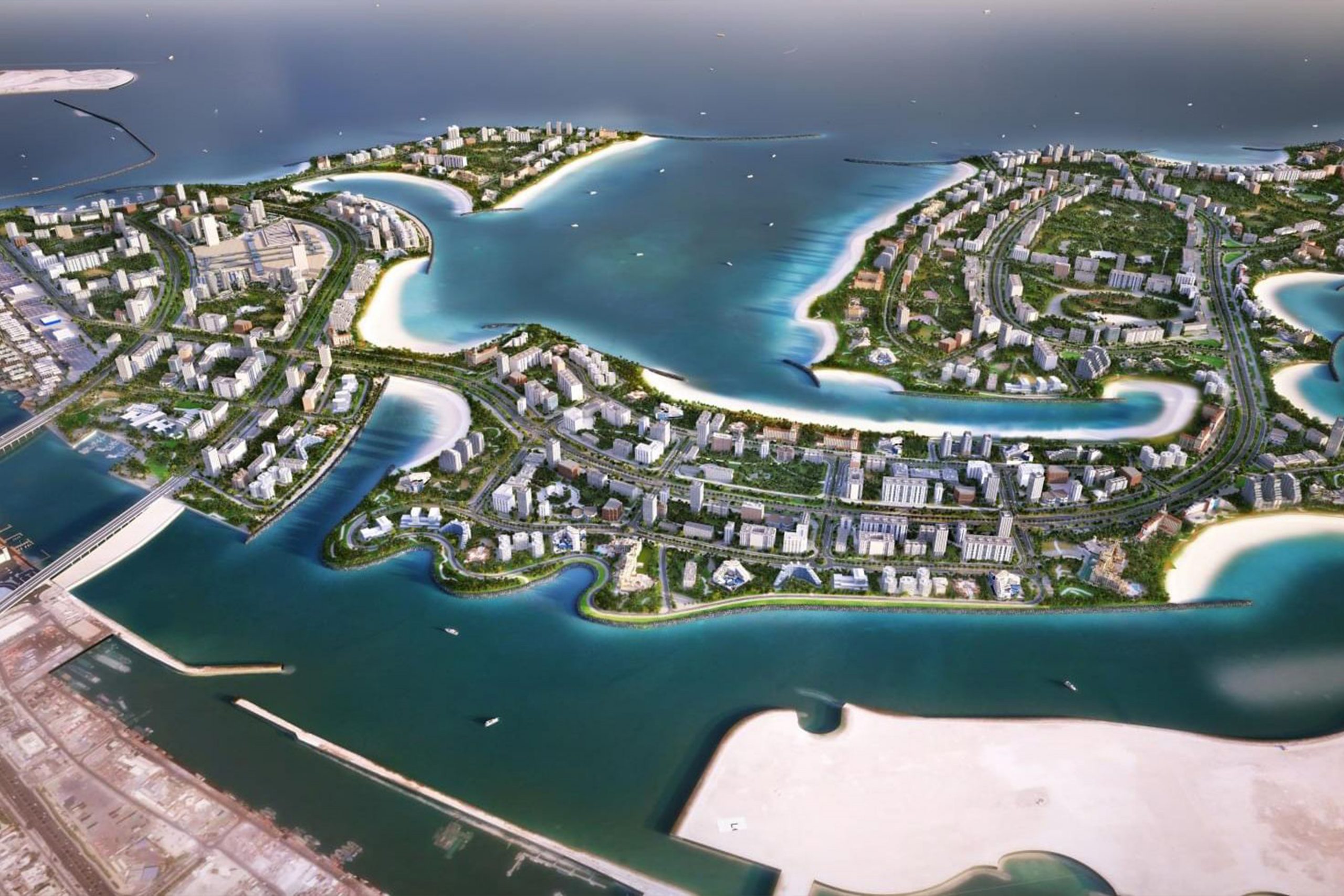 The Dubai Islands Project by Nakheel Open Space
