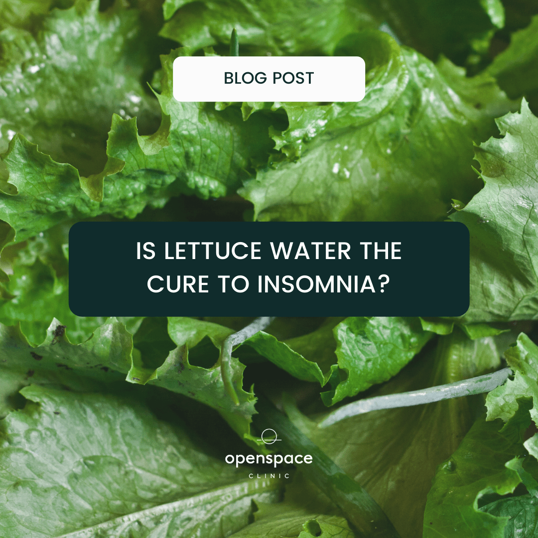 Is Lettuce Water the Cure to Insomnia as TikTok suggests openspace clinic