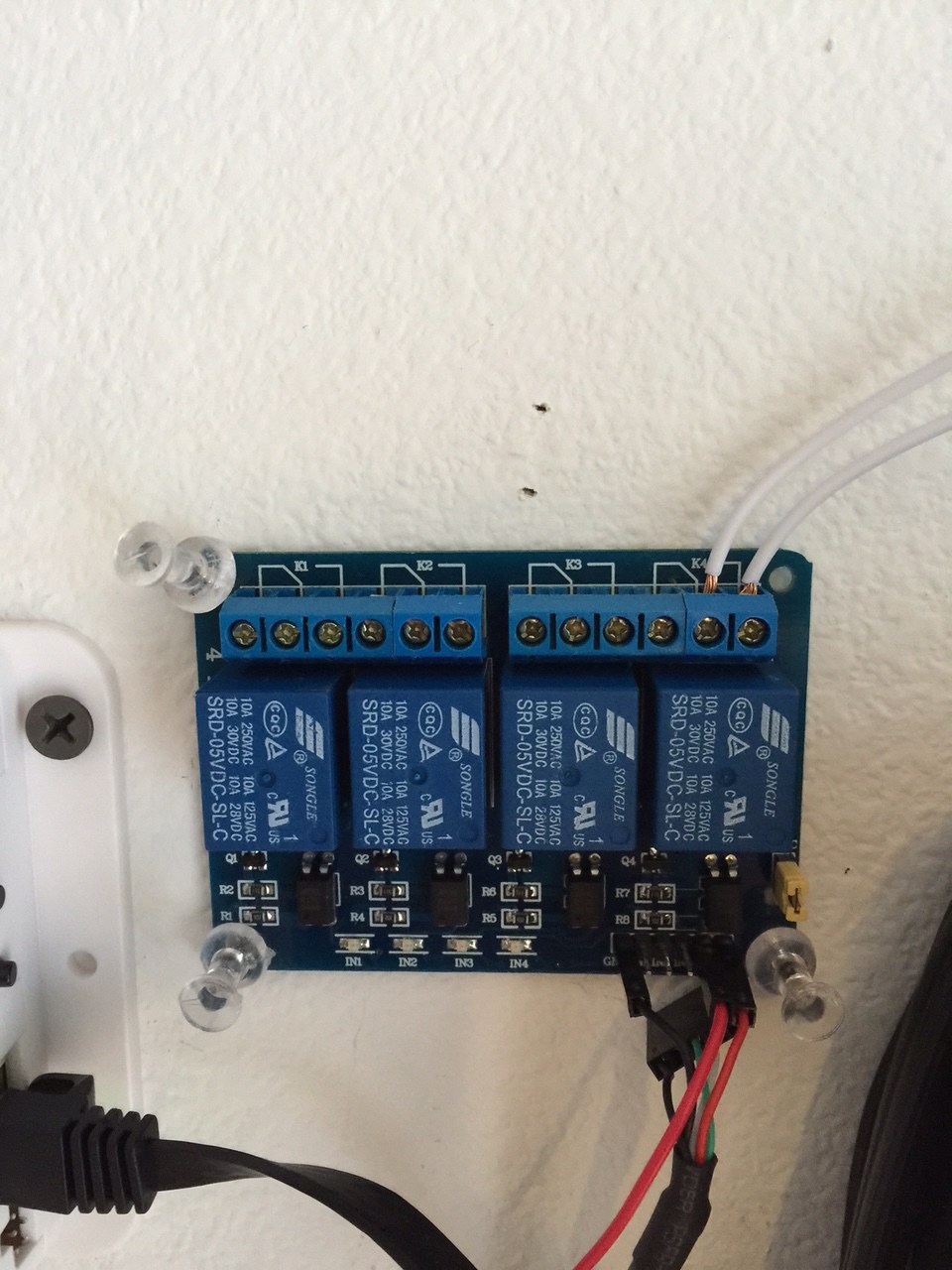 OpenSprinkler 2.1 Garage Door Opener OpenSprinkler