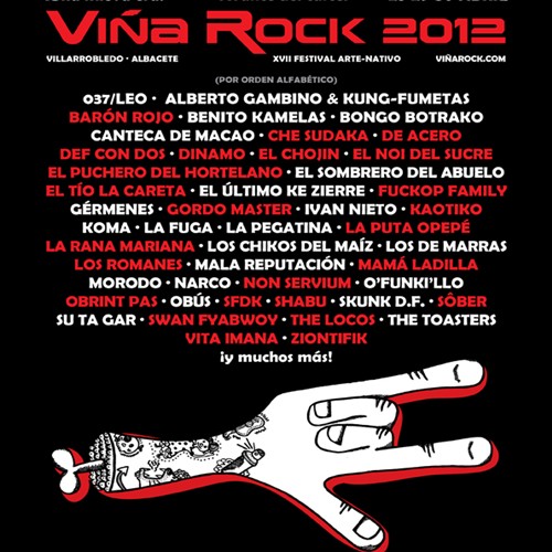 Más incorporaciones al cartel de Viña Rock 2012 OpenStereo