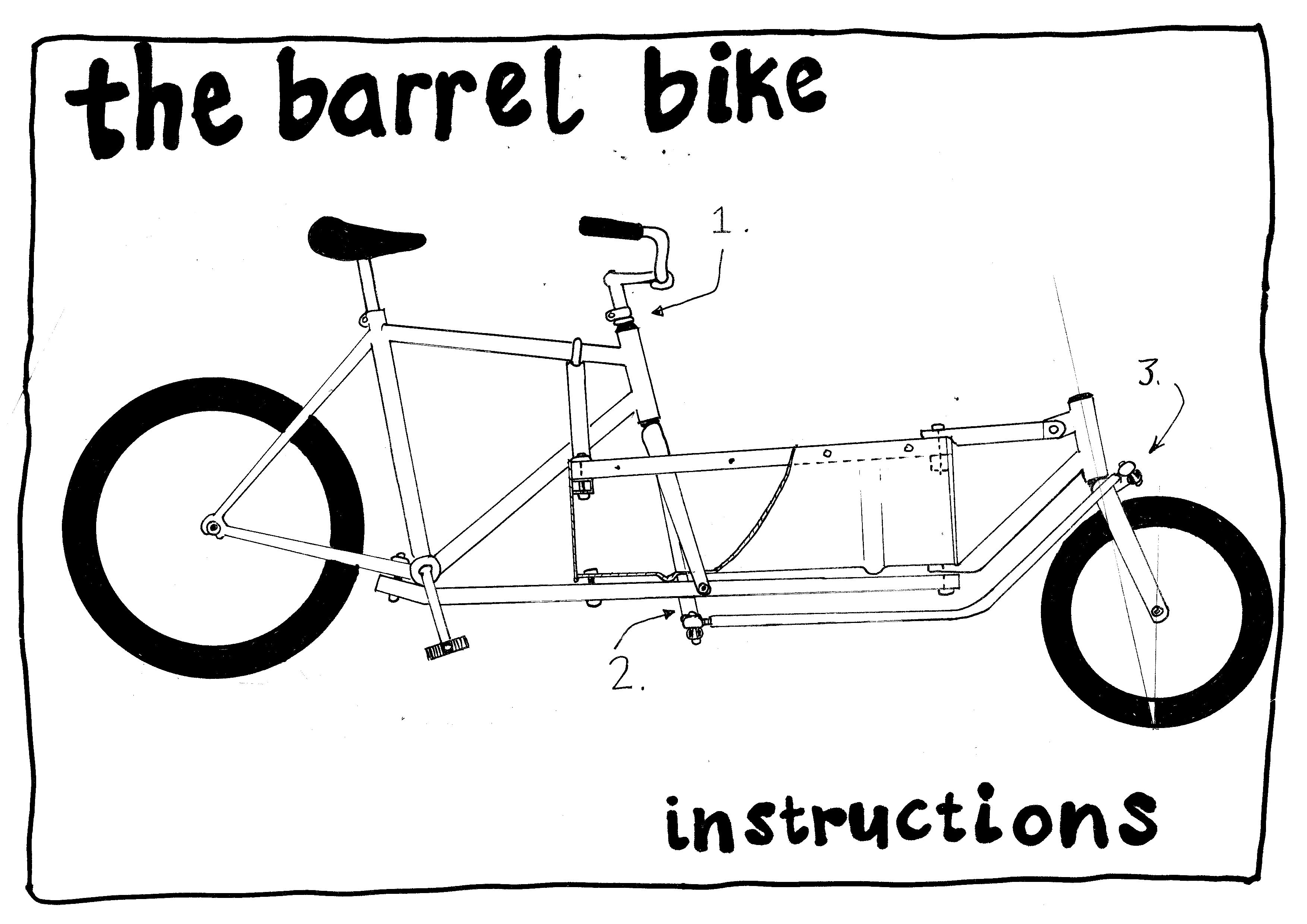 The Barrel Bike Open Up!