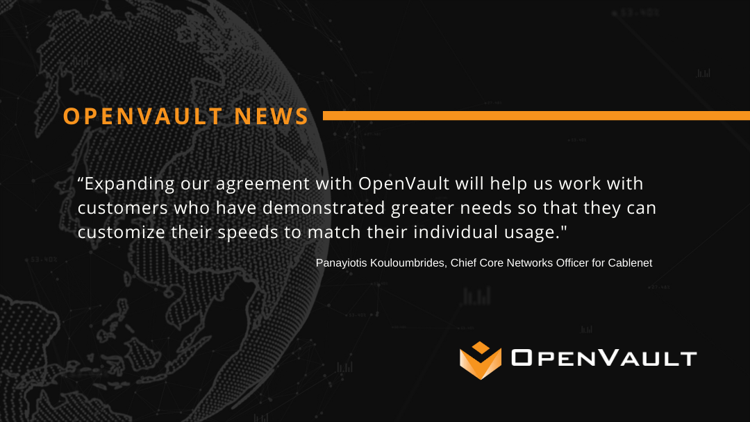 CYPRUS’ TAPS OPENVAULT FOR SUBSCRIBER INSIGHTS OpenVault
