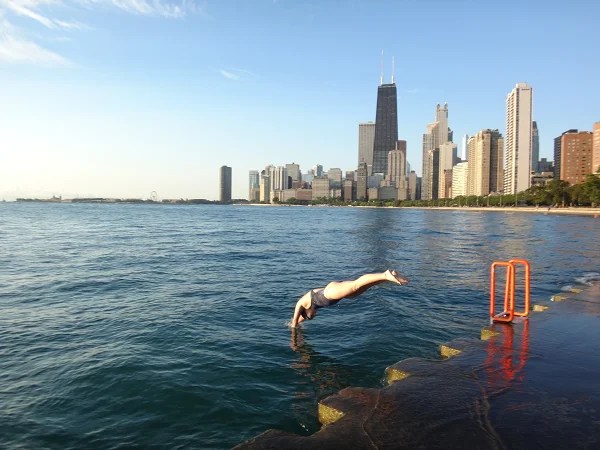 Swim Report August 12, 2017 Summer in the City! Open Water Chicago