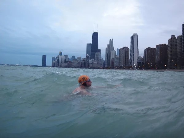 Swim Report March 17, 2018 St. Pat’s Day Plunge! Open Water Chicago