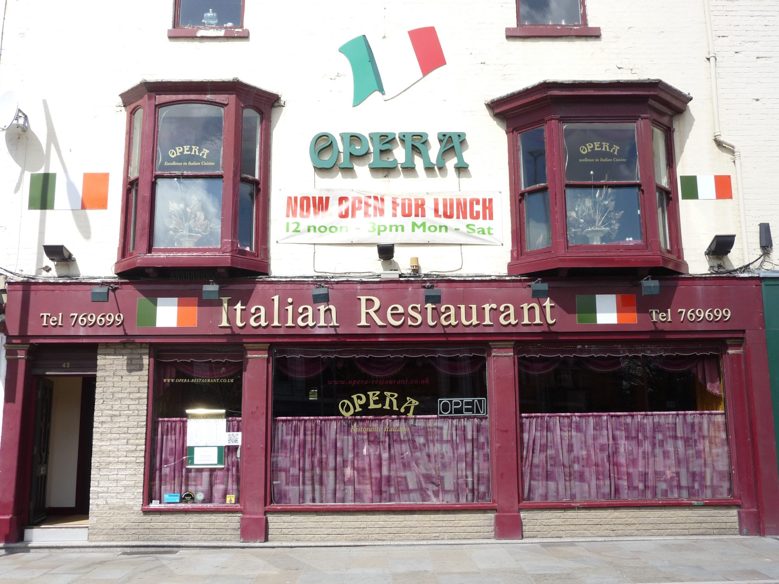 OPERA RESTAURANT For the best Italian food in town