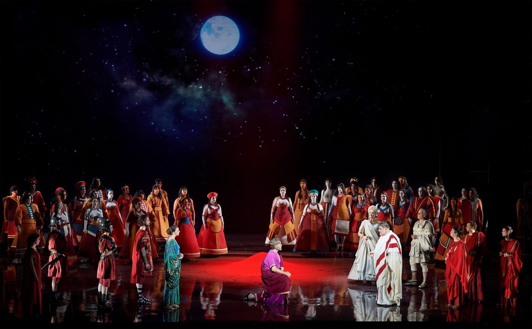 Canadian Opera Company's Hadrian commanding vocals and powerful