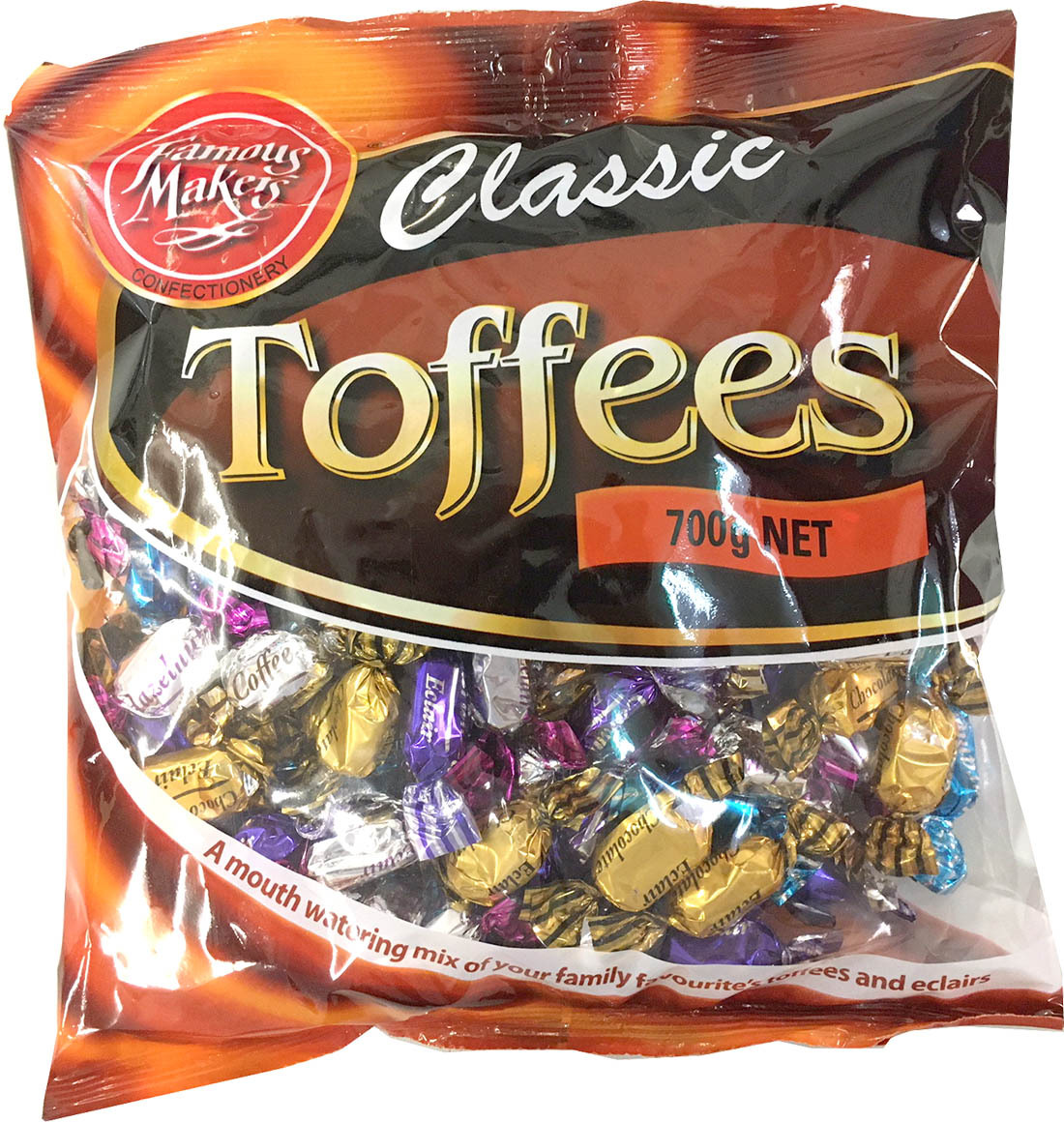 Toffees & Eclairs 700g Jumbo Bag Famous Makers Food Blog