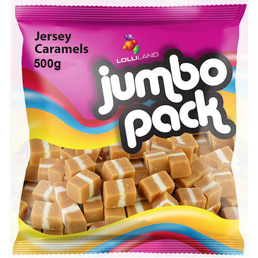 Jersey Caramels 500g Jumbo Pack Bulk Lollies Food Blog