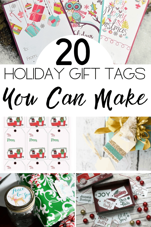 20 Holiday Gift Tags You Can Make Joyful Xmas