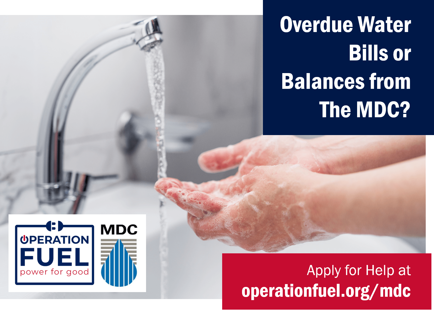 Water Bill Help Available for Metropolitan District Customers with Overdue Bills and Balances