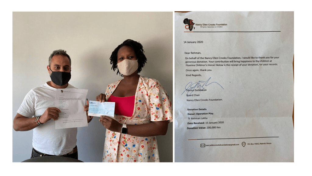 Operation 1 Flomina Children’s Home, Nairobi operation plaY