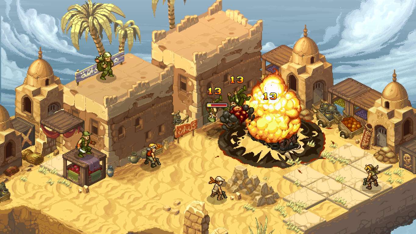 Metal Slug Tactics announced from Dotemu oprainfall