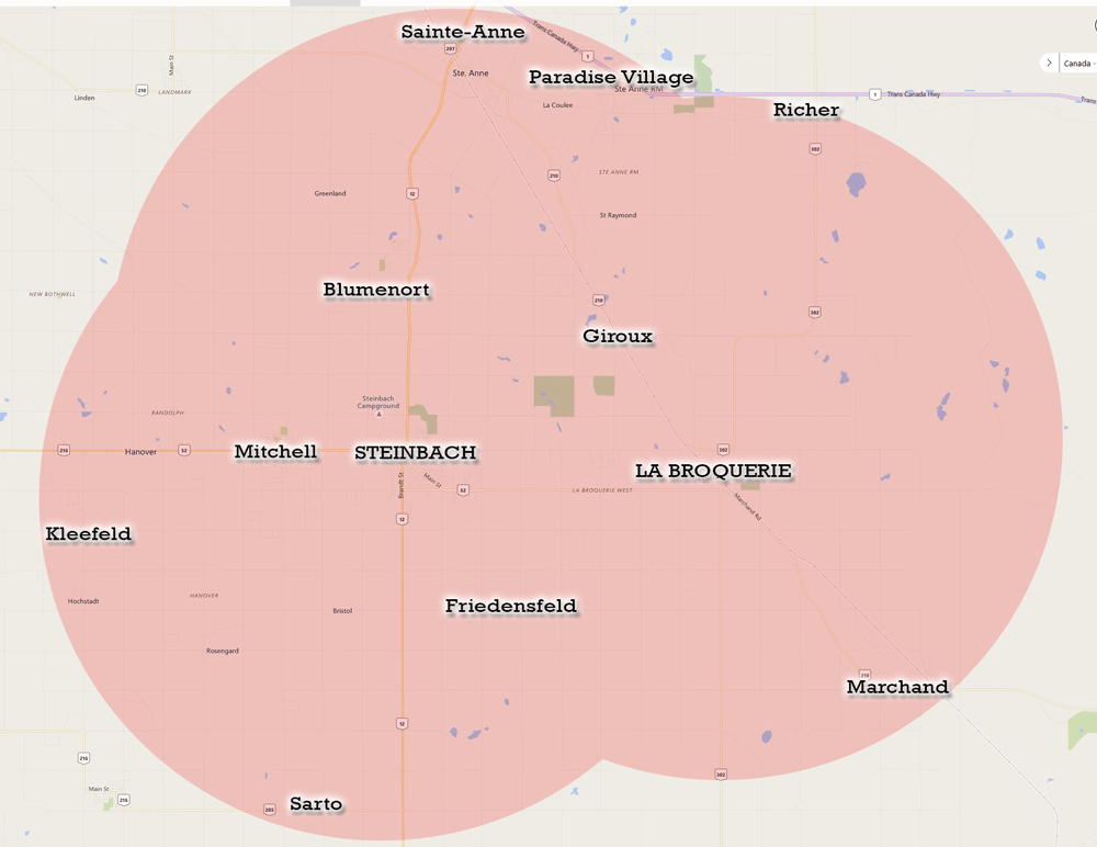 Our Service / Le service Operation Red Nose Opération nez rouge Steinbach/La Broquerie
