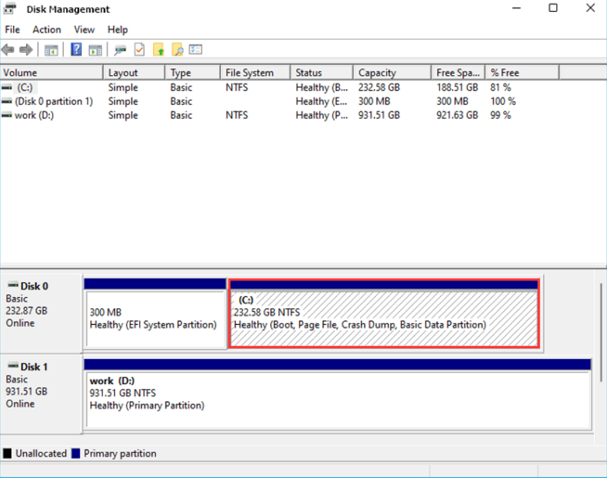 How to Increase Disk Space in Windows 10 [C Drive]