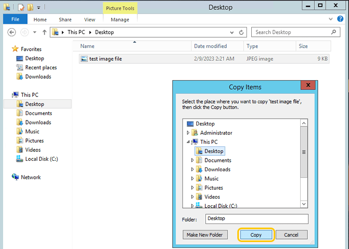 How to Transfer Files using Remote Desktop on Windows Server