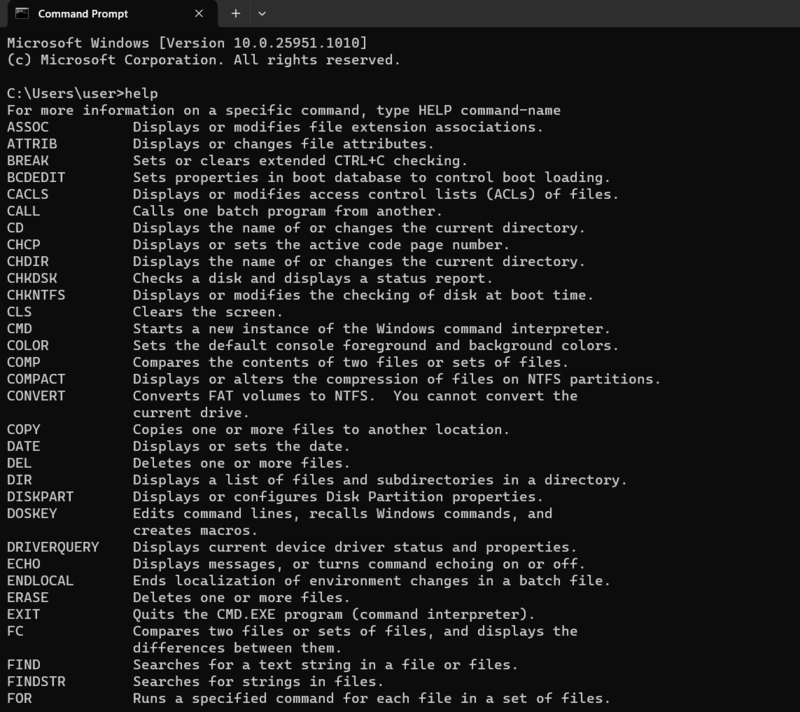 Main Differences Between PowerShell and CMD in Windows