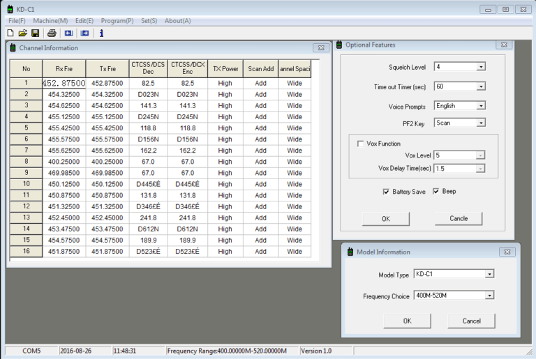 WLN KDC1 The Programmable Toy Radio Otaku Patrol Group