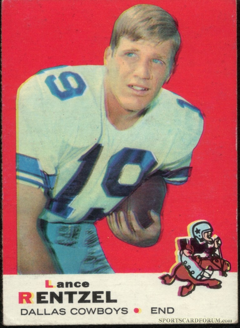 SCF 1969 Topps 31 Lance Rentzel