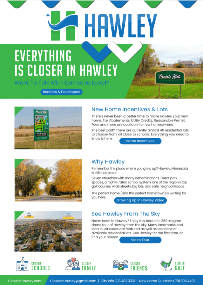 PORTFOLIO CITY OF HAWLEY OpGo Marketing