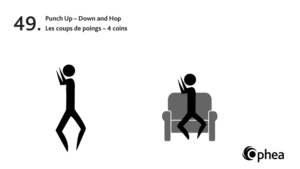 Punch Up Down and Hop