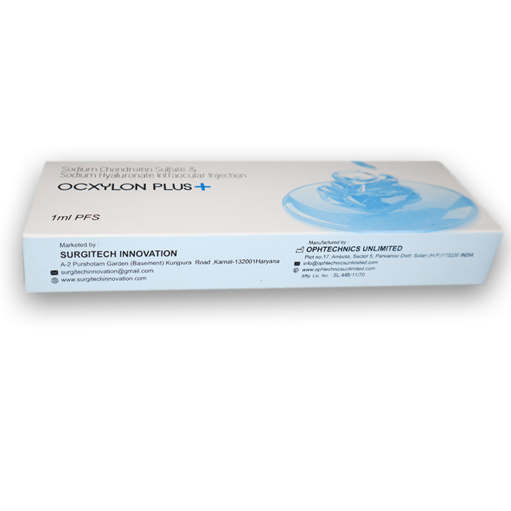 Ocxylon Plus+Sodium Hyaluronate with Chondroitin Sulfate Ophtechnics