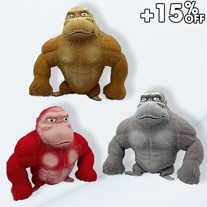 664 Gorilla Stretch Toy Happy Shop