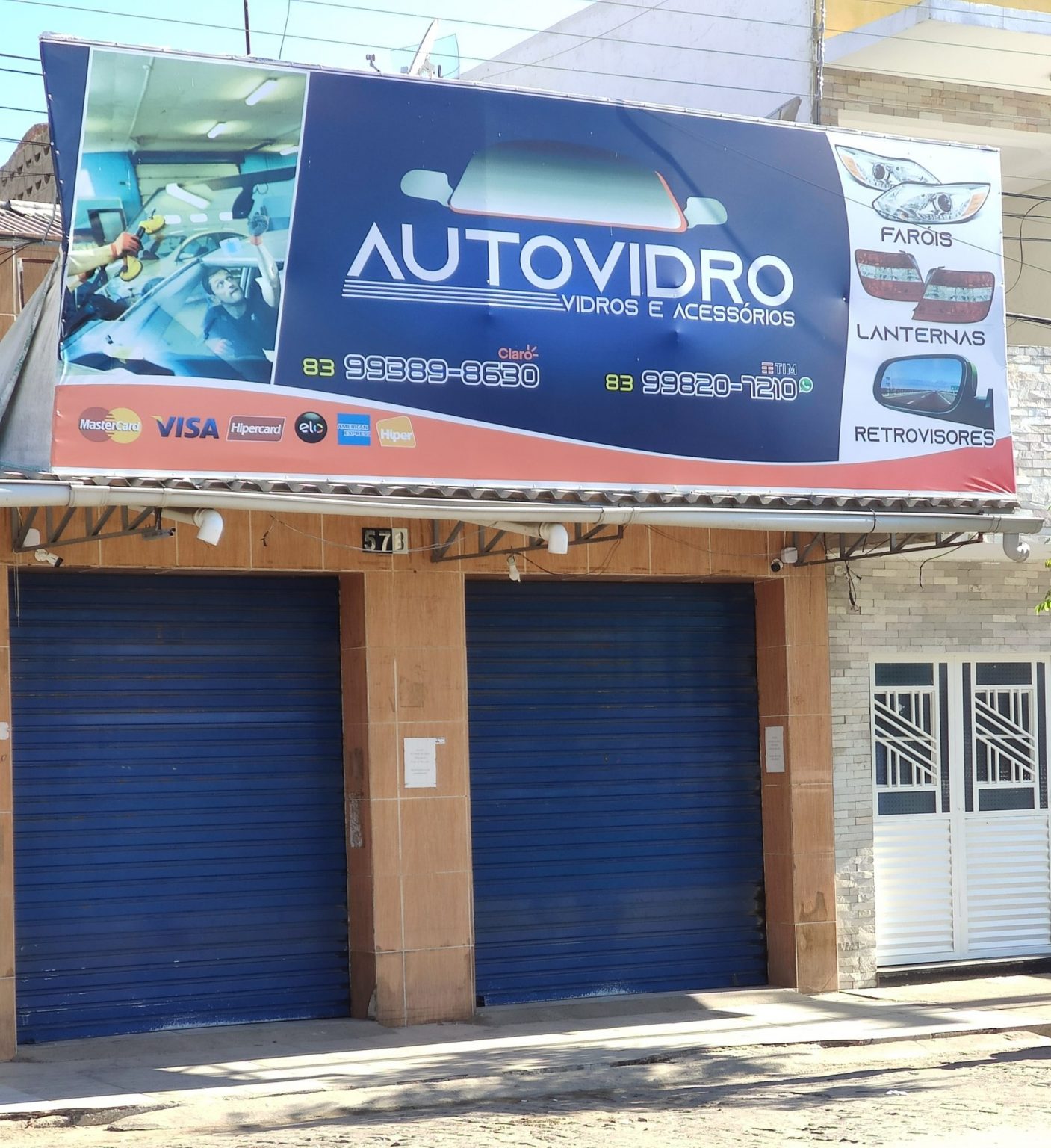 Vidros e Acessórios Automotivos você encontra na Auto Vidro O Pipoco