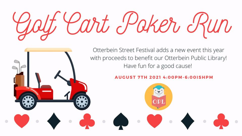 Golf Cart Poker Run Otterbein Public Library