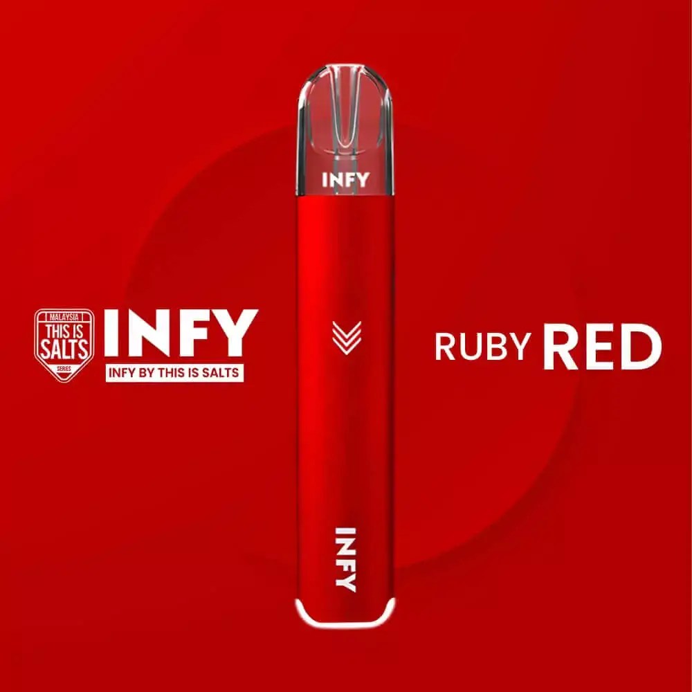 INFY Device สี Ruby red