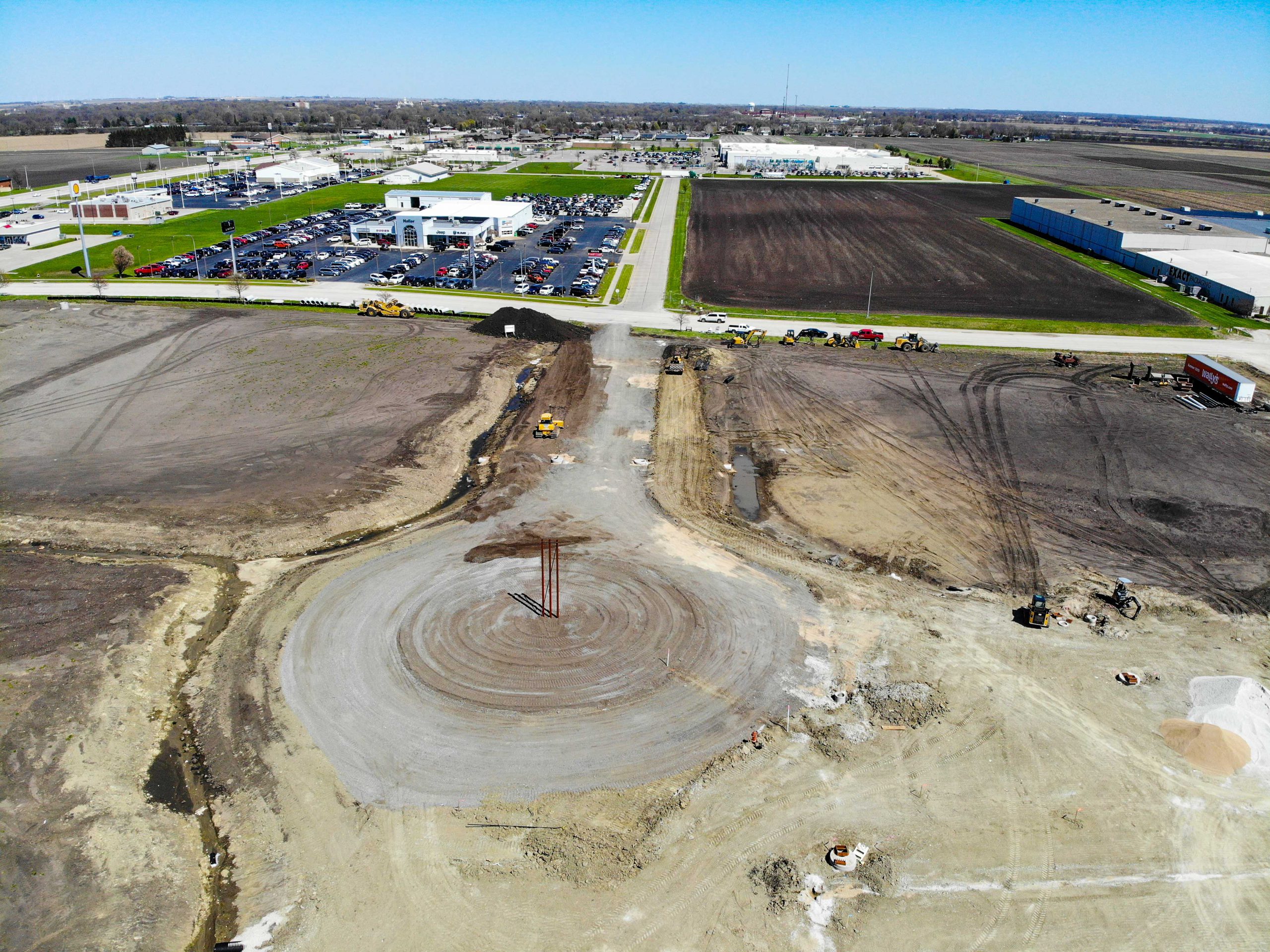 Mass Grading & Site Preparation Opperman Construction Co.