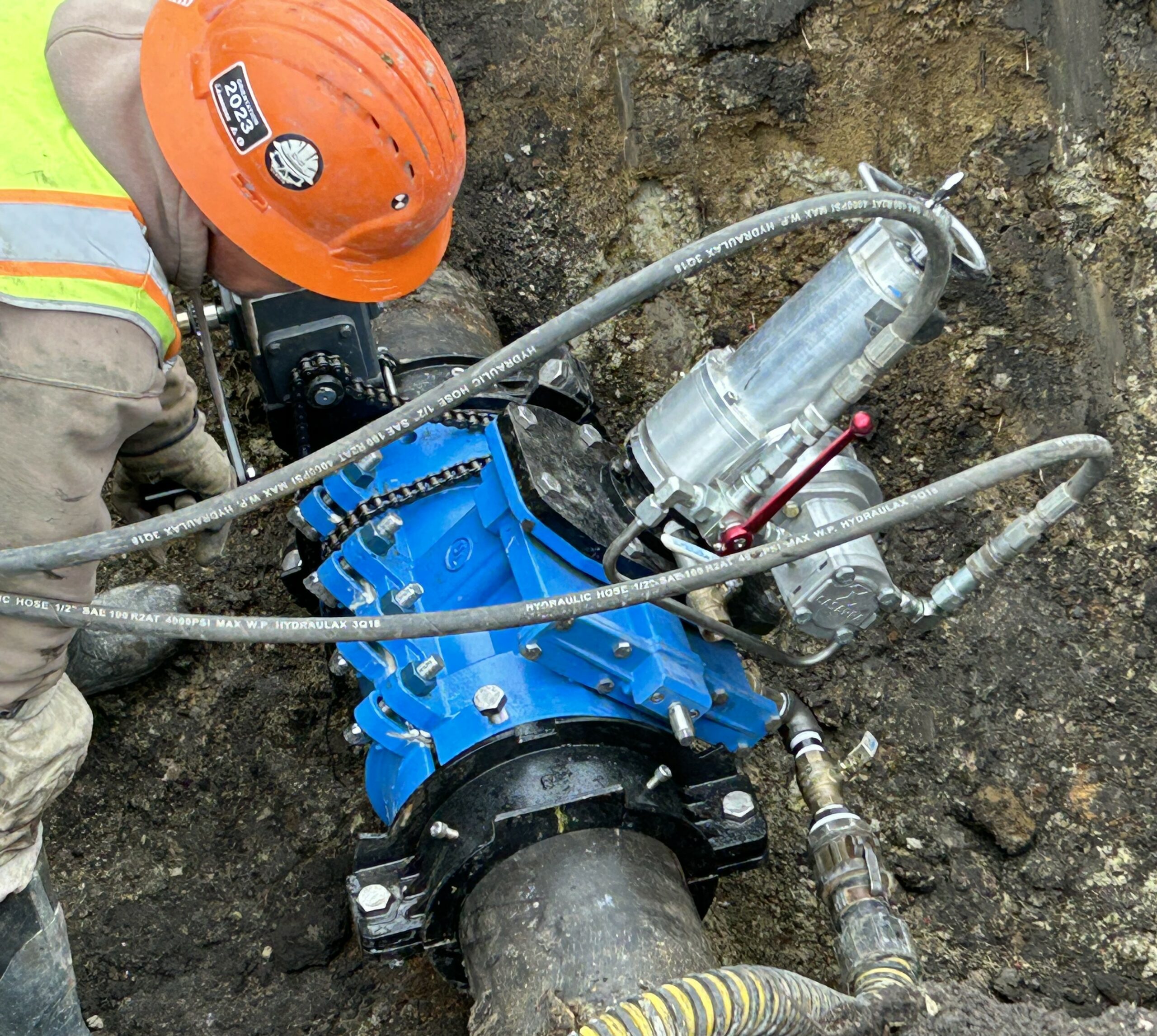 Insertion Valves & Live Tapping - Opperman Construction Co.