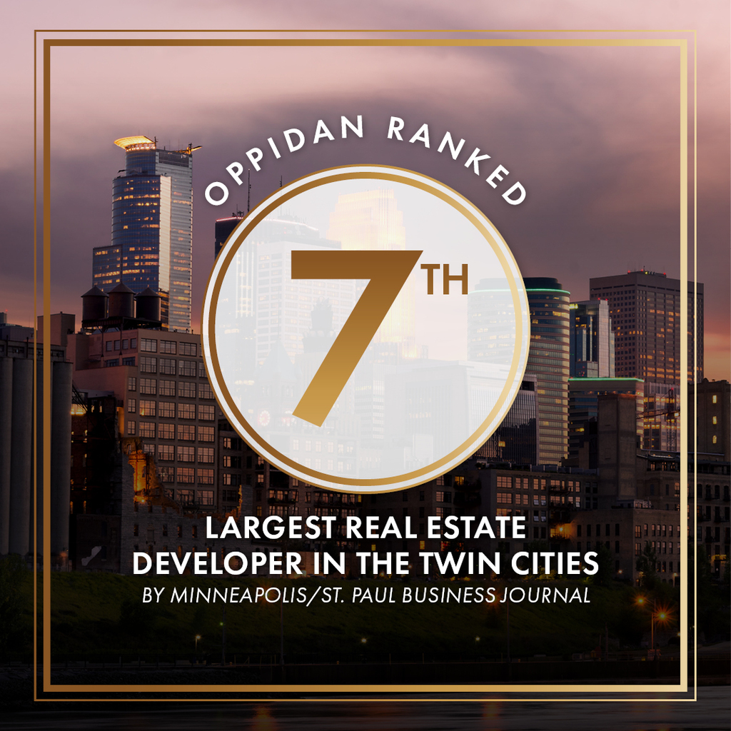 2021 Largest Real Estate Developers in the Twin Cities Oppidan