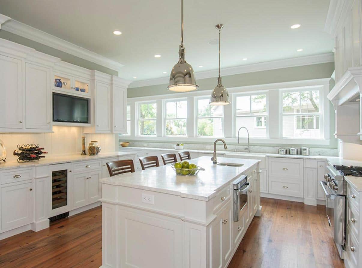 white kitchen Oppidan Library