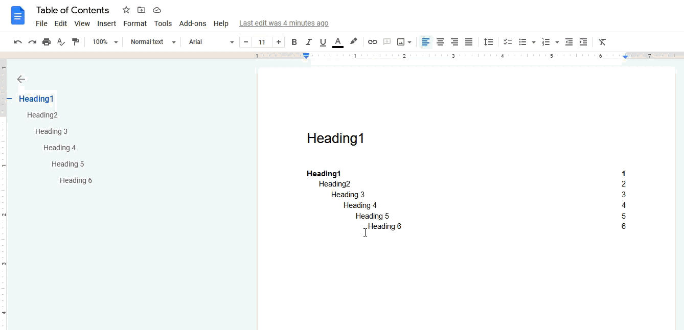How to Easily Make a Table of Contents in Google Docs Oppilla