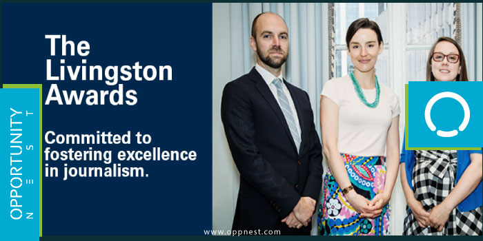 The Livingston Awards For Young Journalists Opportunity Nest