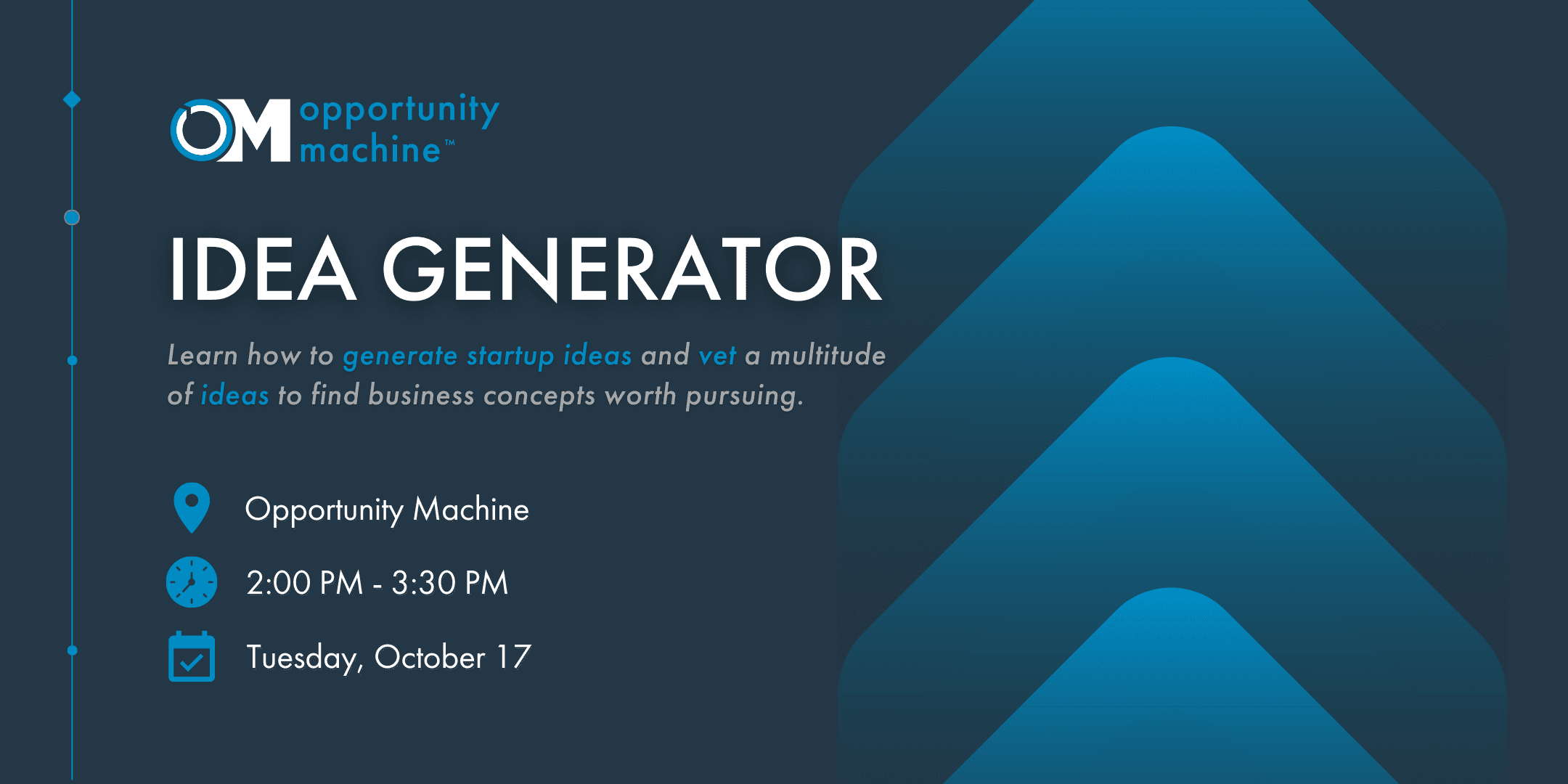 Idea Generator The Opportunity Machine