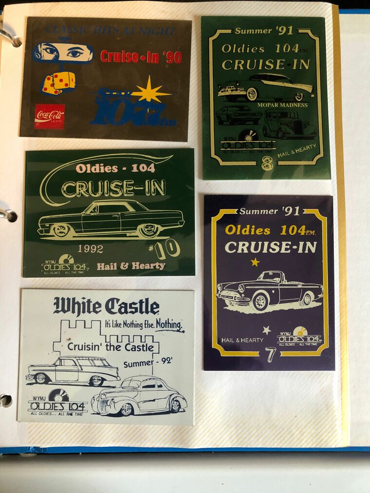 Digging up old dash plaques (pic heavy) Come for the cars, stay for