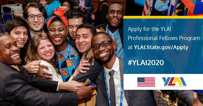 2020 Young Leaders of the Americas Initiative (YLAI) Professional