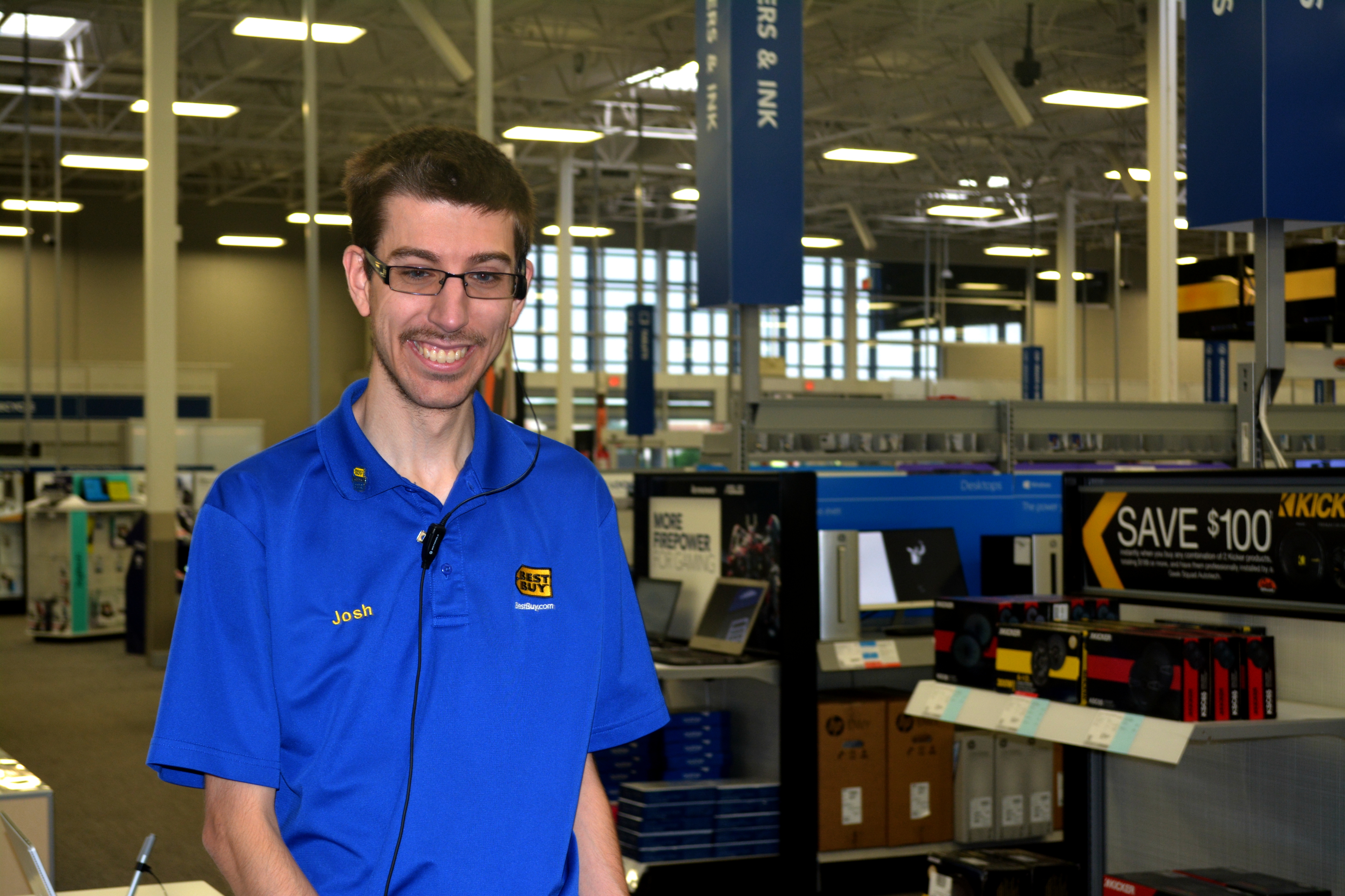 Meet Josh Celebrating 5 Years at Best Buy! Opportunity Services at