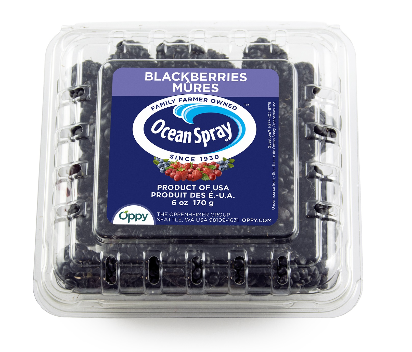 Our News Delicious blackberries by Ocean Spray Oppy