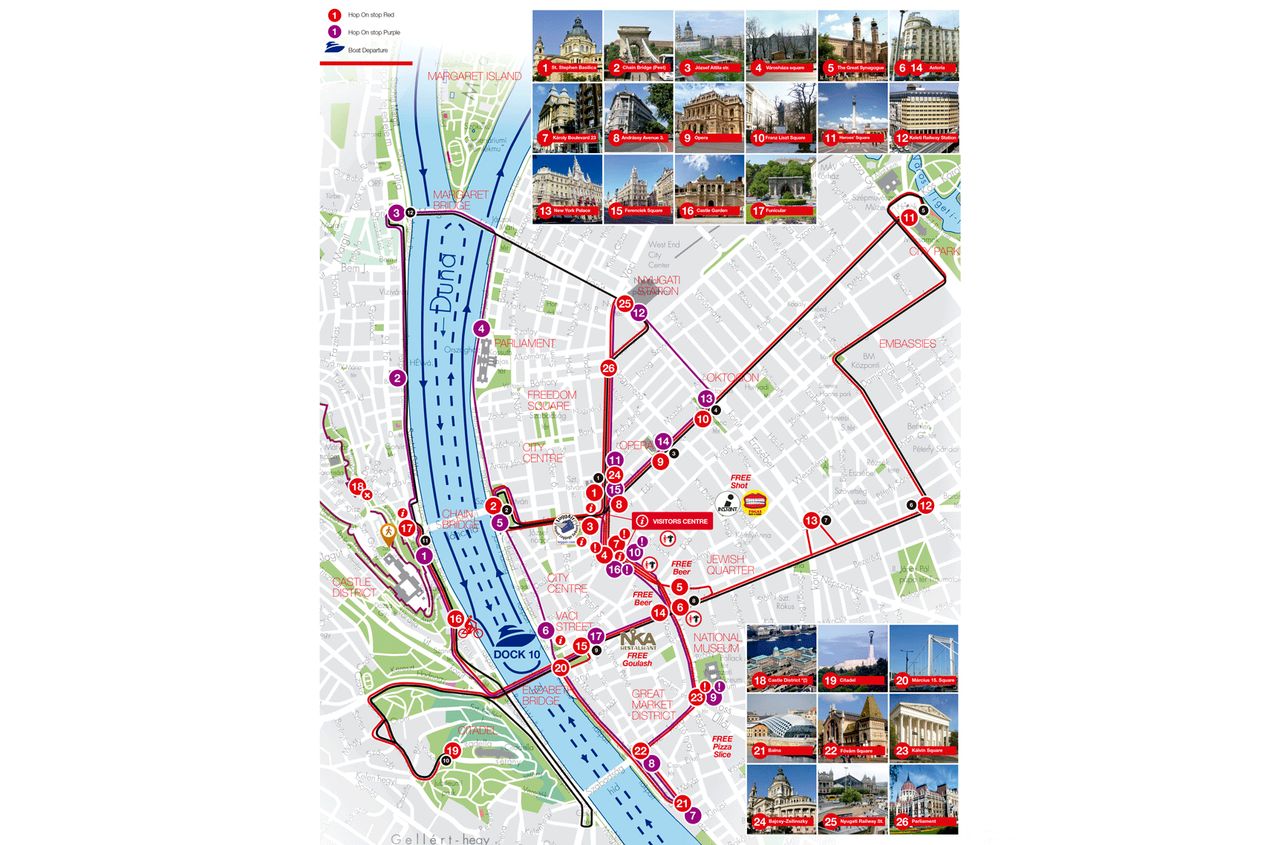 Budapest Hop On Hop Off Tours-Sightseeing Bus and Boat