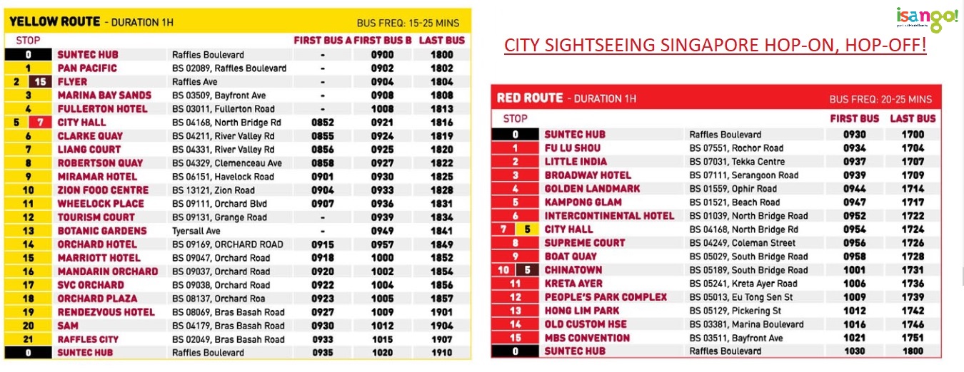 Hop On Hop Off Singapore Bus Tours Save Up To 15