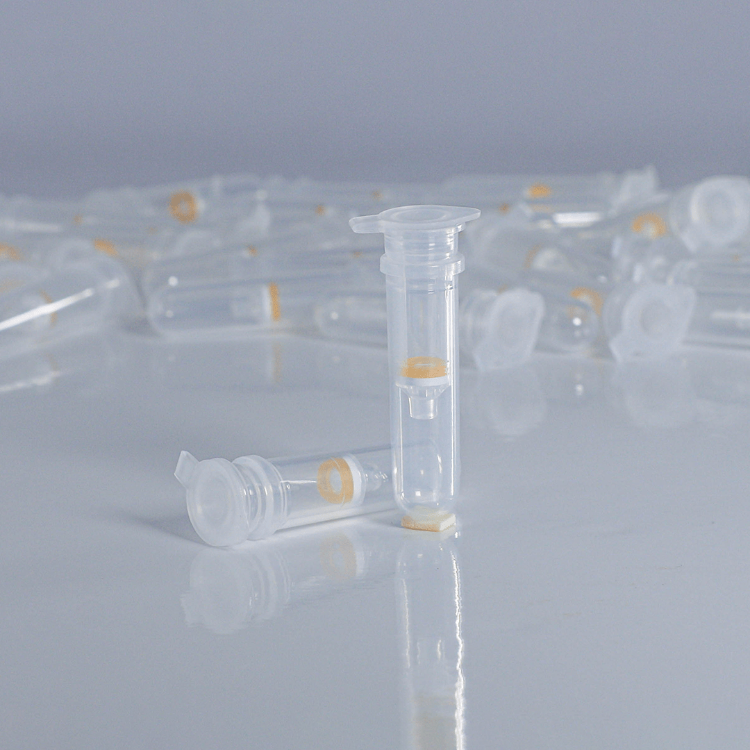 Silica spin columns for the purification of nucleic acids.